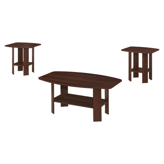 Cherry Table 3pcs Set By Homeroots - 355741 | Accent Tables | Modishstore