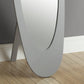 Grey Oval Frame Mirror By Homeroots | Mirrors | Modishstore - 2