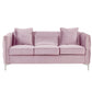 Bayberry Green Velvet Sofa Loveseat Living Room Set By Lilola Home | Sofas | Modishstore-23