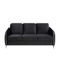 Hathaway Gray Velvet Fabric Sofa Loveseat Living Room Set By Lilola Home | Sofas | Modishstore-14
