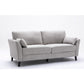 Damian Gray Velvet Sofa Loveseat Chair Living Room Set By Lilola Home | Sofas | Modishstore-35