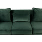 Bayberry Green Velvet Sofa Loveseat Living Room Set By Lilola Home | Sofas | Modishstore-3