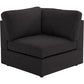 Decker Sectional Sofa with Ottoman in Dark Gray Linen By Lilola Home | Sofas | Modishstore-3