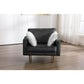 Theo Gray Velvet Sofa Loveseat Chair Living Room Set with Pillows By Lilola Home | Sofas | Modishstore-6
