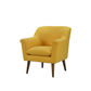 Shelby Yellow Woven Fabric Armchair By Lilola Home | Armchairs | Modishstore-2