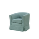Tucker Yellow Woven Fabric Swivel Barrel Chair By Lilola Home | Armchairs | Modishstore-2