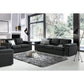 Gianna Black Linen Fabric Sofa and Loveseat Living Room Set By Lilola Home | Sofas | Modishstore-2
