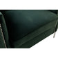 Bayberry Green Velvet Sofa Loveseat Chair Living Room Set By Lilola Home | Sofas | Modishstore-6