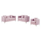 Bayberry Green Velvet Sofa Loveseat Chair Living Room Set By Lilola Home | Sofas | Modishstore-23