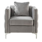 Bayberry Black Velvet Sofa Loveseat Chair Living Room Set By Lilola Home | Sofas | Modishstore-20