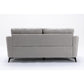 Callie Gray Velvet Fabric Sofa By Lilola Home | Sofas | Modishstore-17