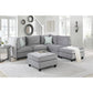 Simona Gray Velvet 6Pc Modular Sectional Sofa By Lilola Home | Sofas | Modishstore-2