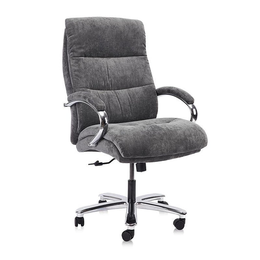 James Big and Tall Gray Office Chair By Lilola Home | Office Chairs | Modishstore