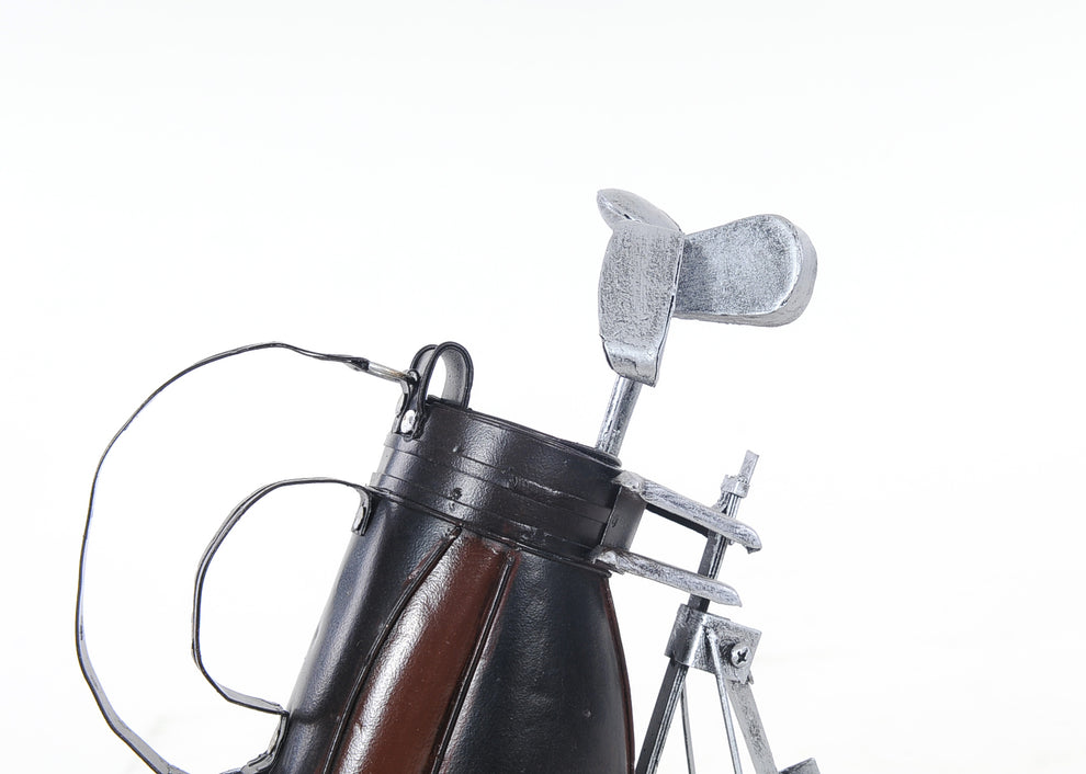 Black Golf Bag By Homeroots | Sculptures | Modishstore - 3