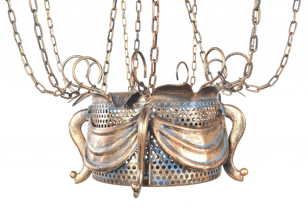 Vintage Hot Air Balloon Pendant By Homeroots | Sculptures | Modishstore - 3
