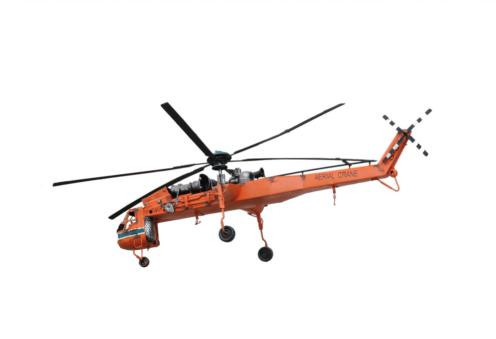 Aerial Crane Lifting Helicopter LED Sculpture By Homeroots | Sculptures | Modishstore - 2