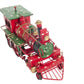 Handmade Tin Christmas Train Model By Homeroots | Sculptures | Modishstore - 6