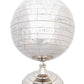 Alum Globe Inches By Homeroots | Sculptures | Modishstore - 3