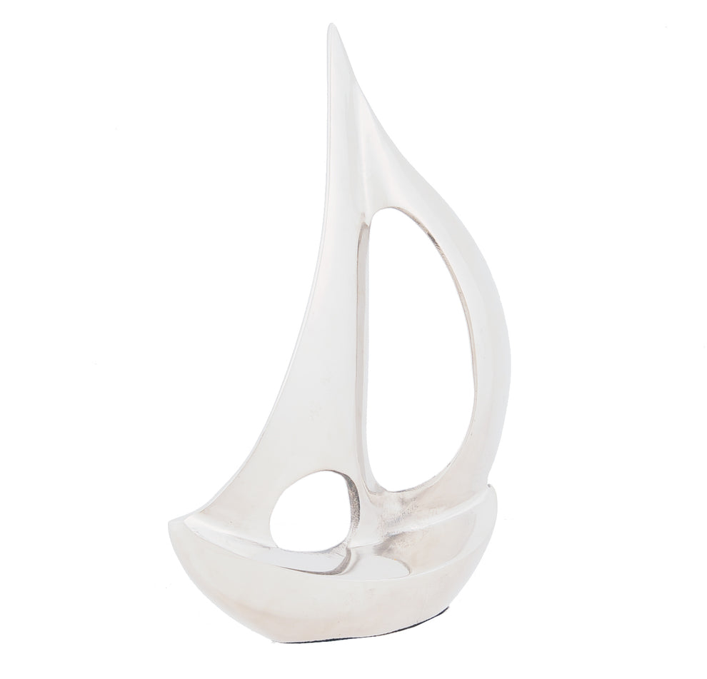 Alum Boat Small By Homeroots | Sculptures | Modishstore - 2