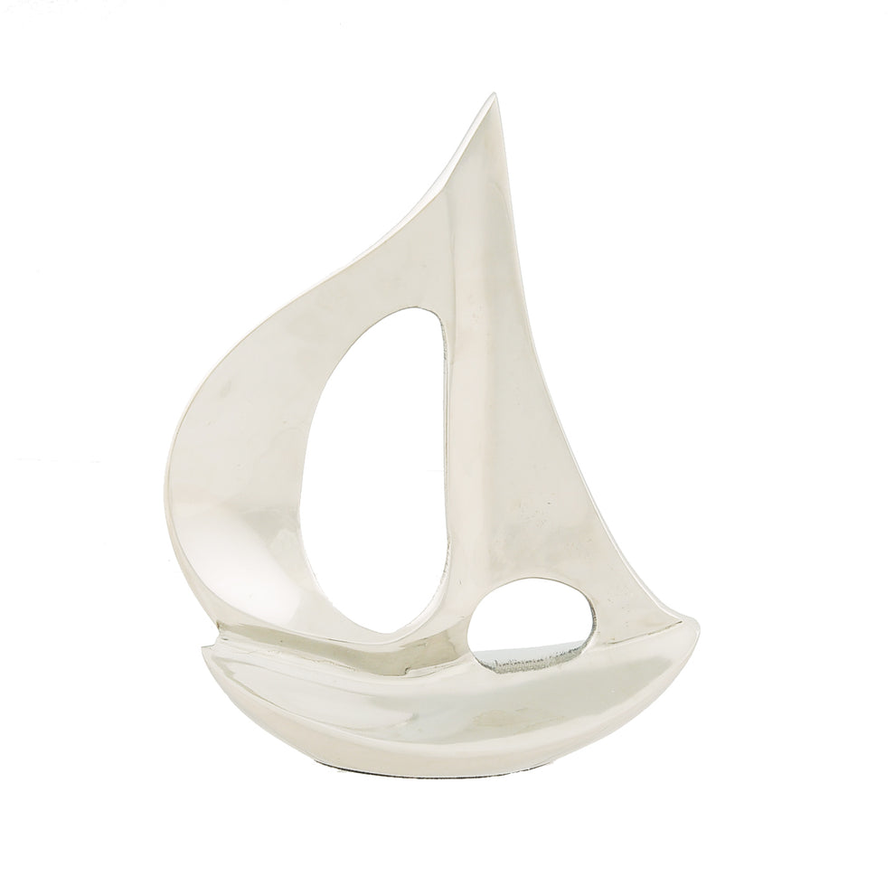 Alum Boat Small By Homeroots | Sculptures | Modishstore - 4