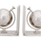 Alum Globe Bookend Set Of Two By Homeroots | Sculptures | Modishstore