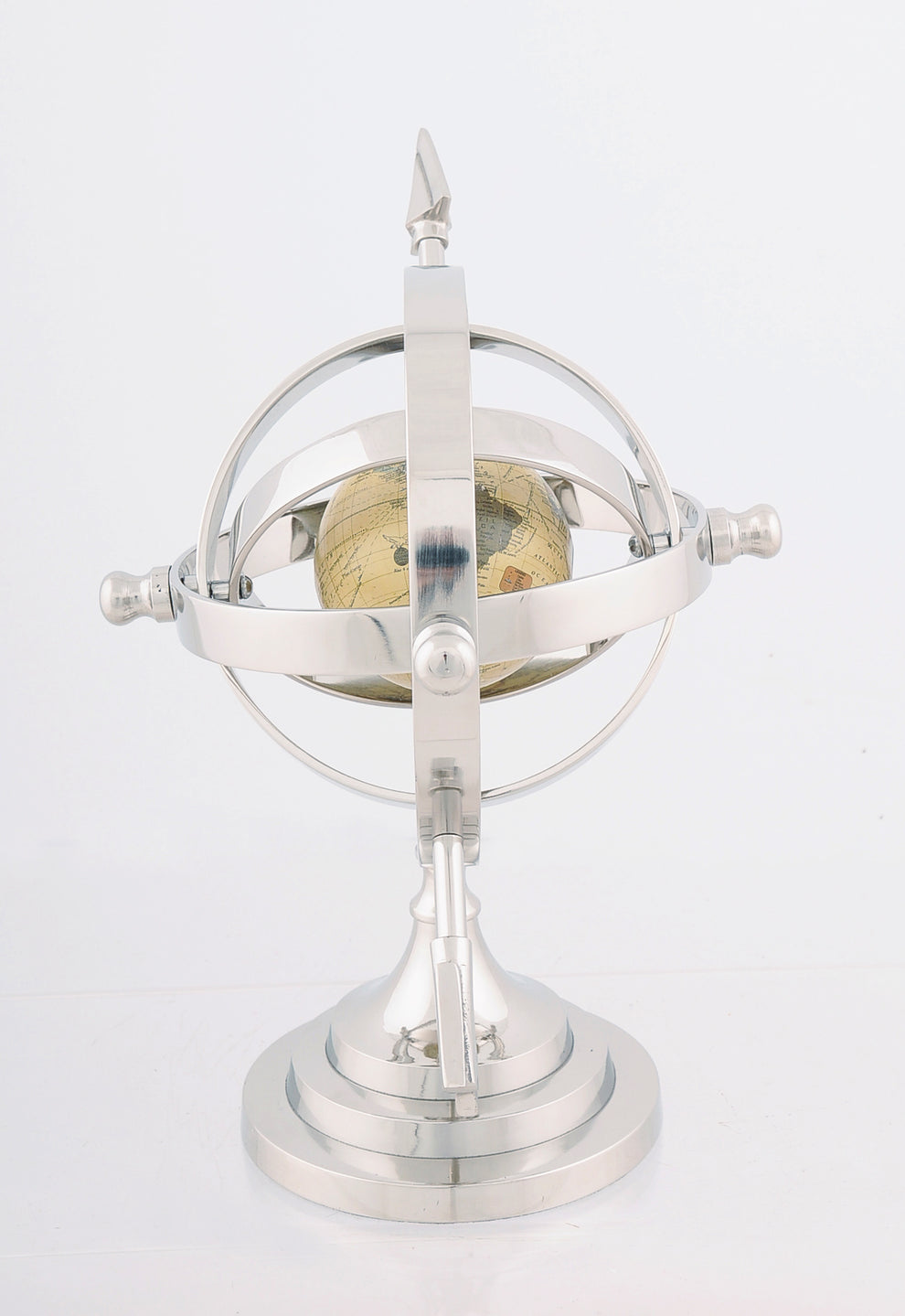 Alum Armillary By Homeroots | Sculptures | Modishstore - 4