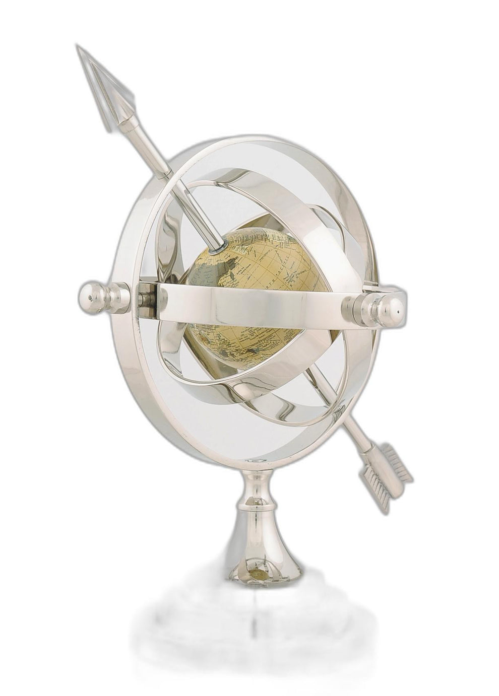 Alum Armillary By Homeroots | Sculptures | Modishstore - 5