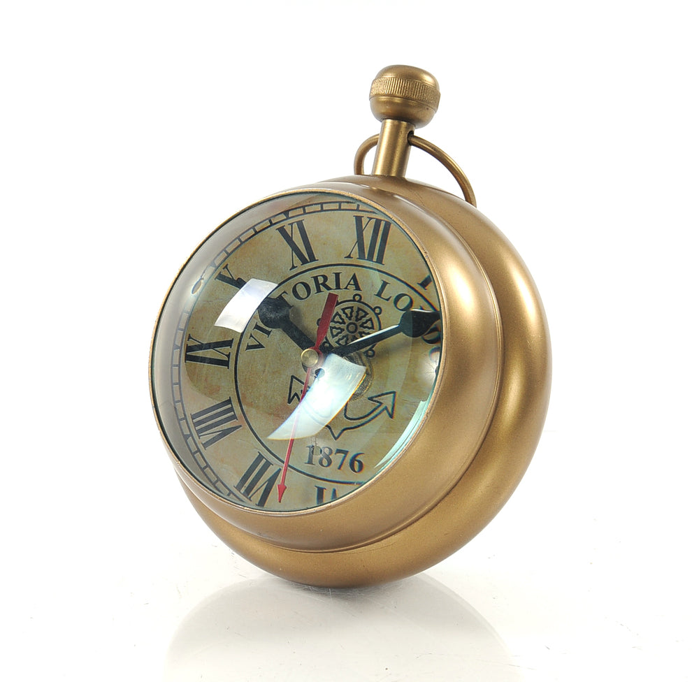 Paper Weight Clock By Homeroots | Sculptures | Modishstore - 2