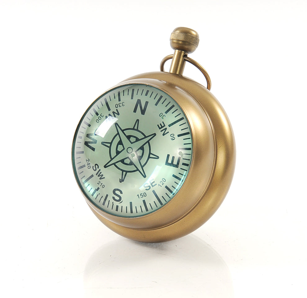 Paper Weight Clock By Homeroots | Sculptures | Modishstore - 4