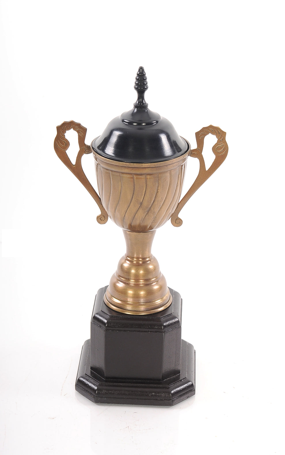 Alum Wooden Trophy Big By Homeroots | Sculptures | Modishstore - 4