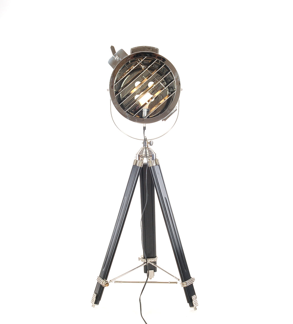 Stainless Steel Floor Lamp By Homeroots | Floor Lamps | Modishstore - 2