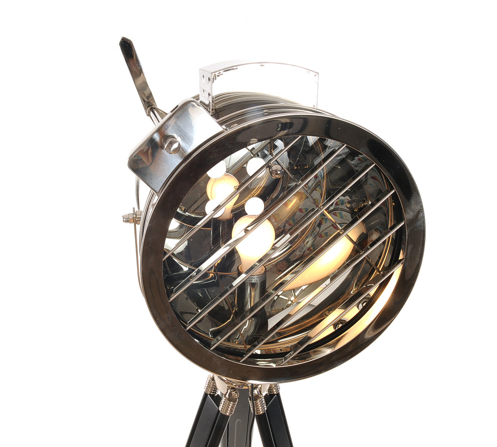 Stainless Steel Floor Lamp By Homeroots | Floor Lamps | Modishstore - 4