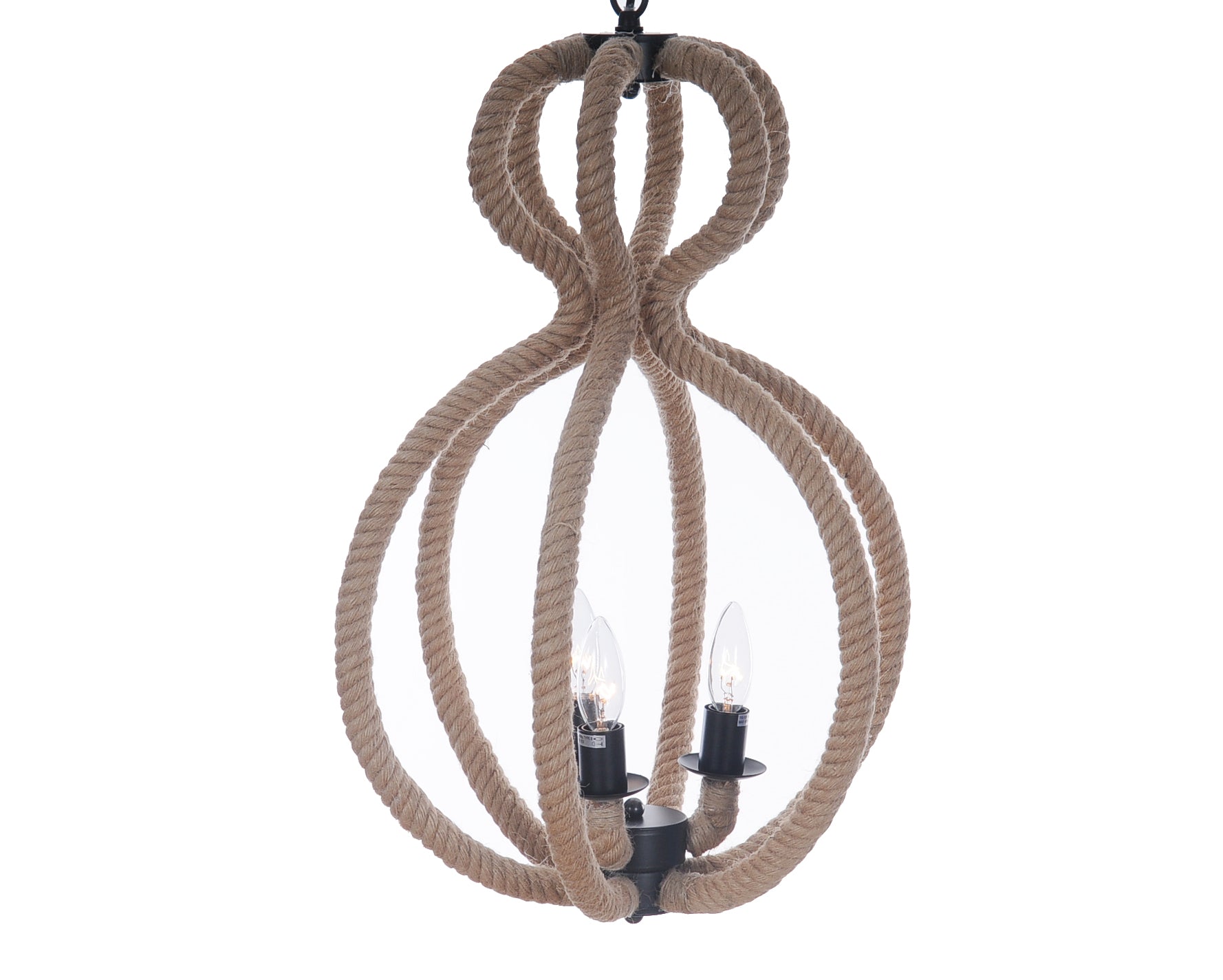 Bulbs Rope Pendant Lamp | Pendant Lamps | Modishstore - 2