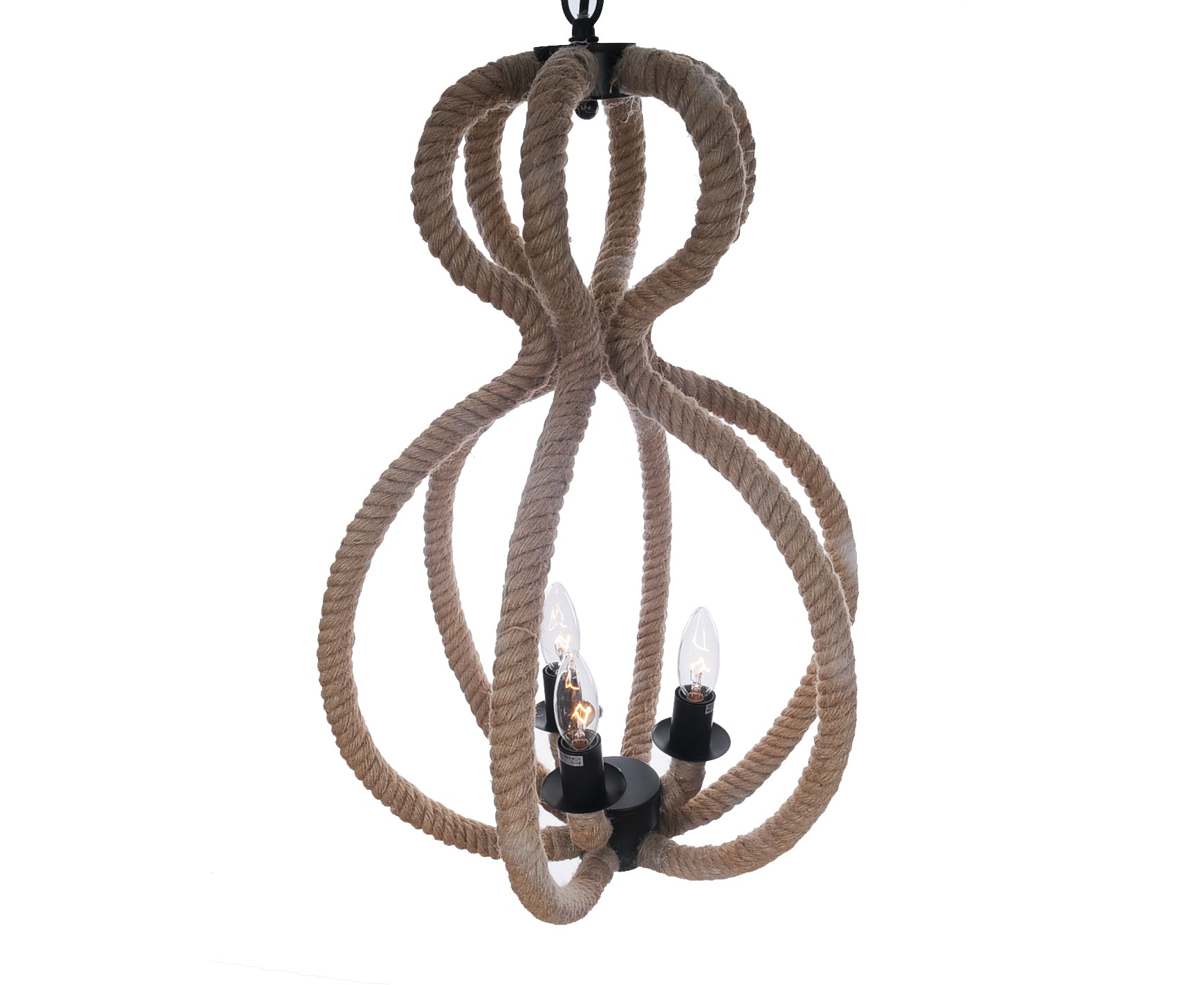 Bulbs Rope Pendant Lamp | Pendant Lamps | Modishstore - 3