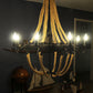 Bulbs Large Rope Pendant Lamp By Homeroots | Pendant Lamps | Modishstore - 4