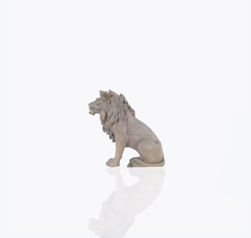 Lion Statue By Homeroots | Sculptures | Modishstore - 2