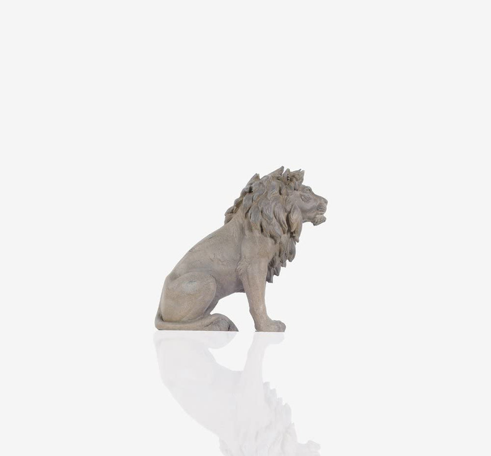 Lion Statue By Homeroots | Sculptures | Modishstore - 3