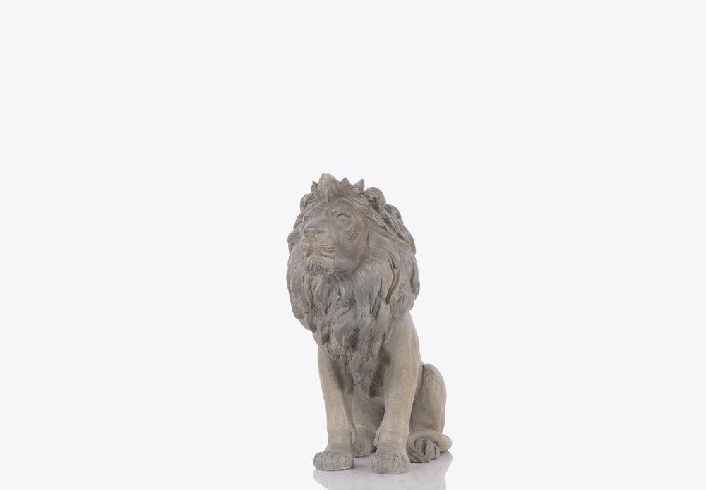 Lion Statue By Homeroots | Sculptures | Modishstore - 4