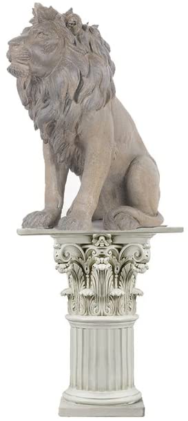 Lion Statue By Homeroots | Sculptures | Modishstore - 5