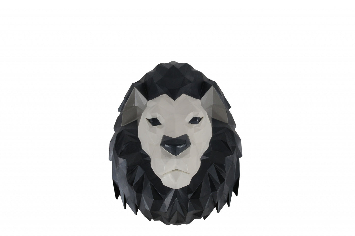 Origami Lion Head Wall Decoration By Homeroots | Sculptures | Modishstore