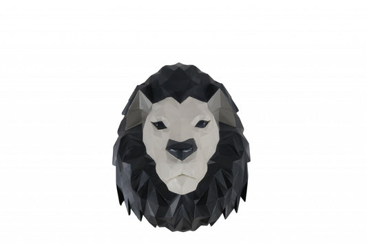 Origami Lion Head Wall Decoration By Homeroots | Sculptures | Modishstore