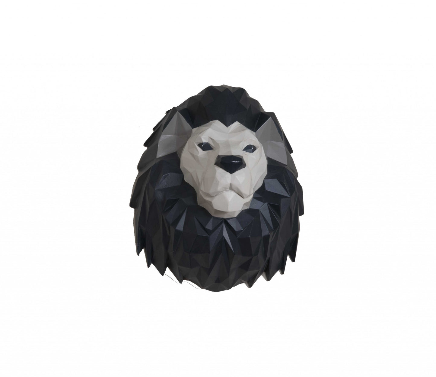 Origami Lion Head Wall Decoration By Homeroots | Sculptures | Modishstore - 3