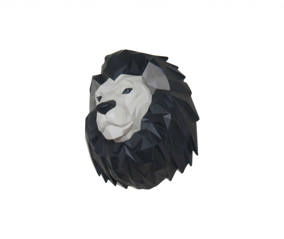 Origami Lion Head Wall Decoration By Homeroots | Sculptures | Modishstore - 5