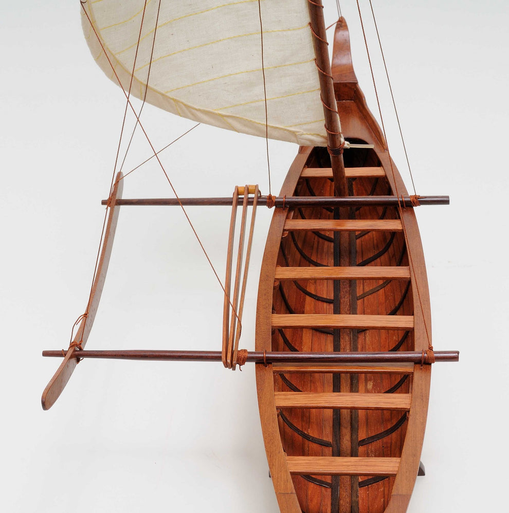 Hawaiian Canoe By Homeroots | Sculptures | Modishstore - 3