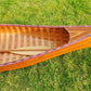 Wooden Canoe With Ribs Curved Bow By Homeroots | Sculptures | Modishstore - 2