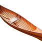 Wooden Canoe with Ribs By Homeroots | Sculptures | Modishstore - 6
