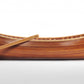Wooden Canoe With Ribs Matte Finish By Homeroots | Sculptures | Modishstore