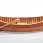 Wooden Canoe With Ribs Matte Finish By Homeroots | Sculptures | Modishstore - 2