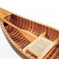 Wooden Canoe With Ribs Matte Finish By Homeroots | Sculptures | Modishstore - 6