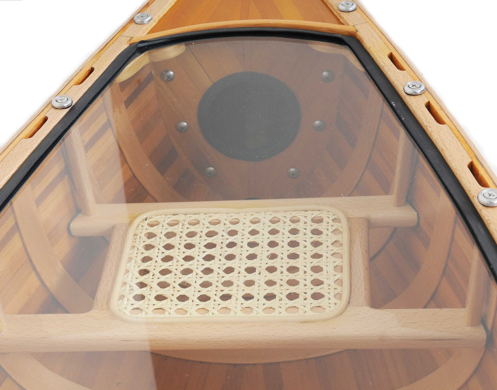 Authentic Real Wood Canoe Coffe Table By Homeroots | Coffee Tables | Modishstore - 2
